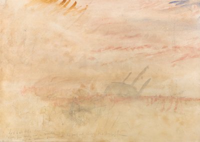 Lost to All Hope the Brig by Joseph Mallord William Turner